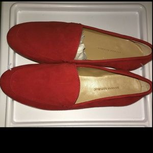 Banana Republic Demi Loafer - Red - Suede - Brand